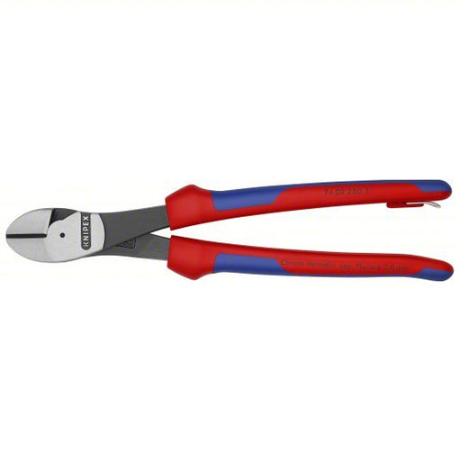 Knipex 74 02 250 T BKA High Leverage Diagonal Cutting Plier Std, Straight, Oval, 2 in Jaw Lg, 1 1/4 in Jaw Wd, 9 - 11 in - KVM Tools Inc.KV54JD72