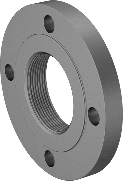McMaster 7551K127 Low-Pressure Galvanized Steel Pipe Flange, 3 NPT, Class 150, ASME B16.5