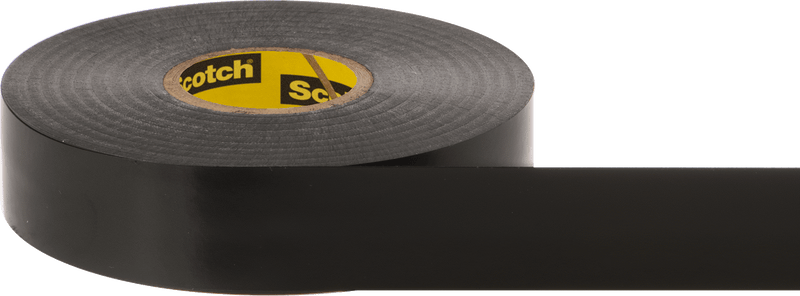 McMaster 76455A22 Electrical Tape, 3M Scotch Super 33+, 3/4" Wide, 76 ft Long, Black, UL 510, 600V