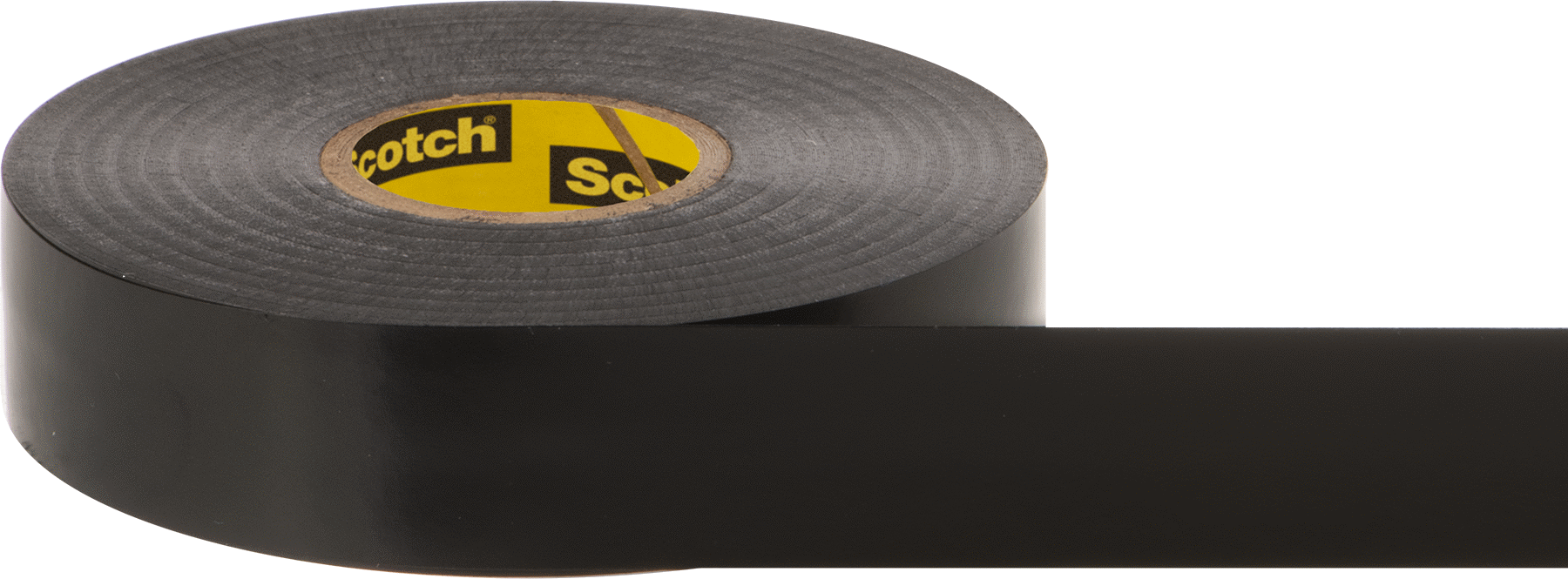 McMaster 76455A22 Electrical Tape, 3M Scotch Super 33+, 3/4" Wide, 76 ft Long, Black, UL 510, 600V