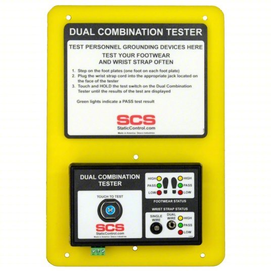 SCS 770758 Dual Combination Tester NIST, 750 kiloohm – 10 megaohm, 750 kiloohm – 35 megaohm - KVM Tools Inc.KV55JZ79