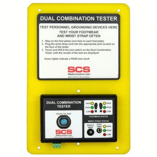 SCS 770758 Dual Combination Tester NIST, 750 kiloohm – 10 megaohm, 750 kiloohm – 35 megaohm - KVM Tools Inc.KV55JZ79