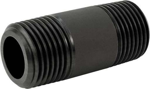 McMaster 7727K162 Thick-Wall Steel Seamless Pipe Nipple, Threaded on Both Ends, 3/8 Pipe Size, 1-1/2" Long