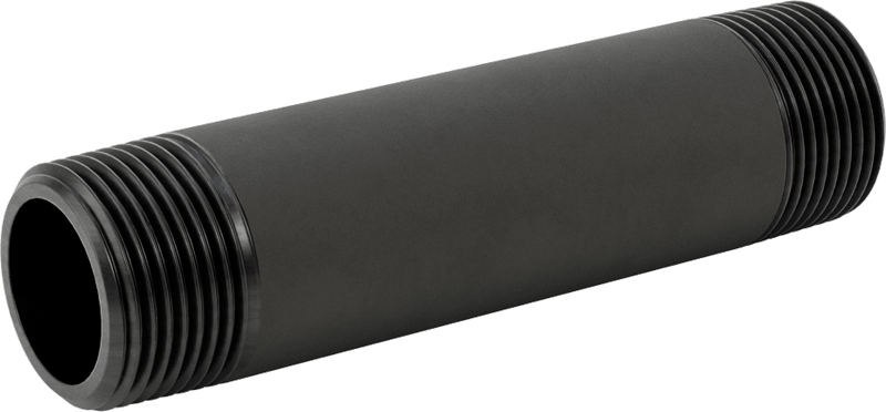 McMaster 7727K259 Thick-Wall Seamless Steel Pipe Nipple, 1 NPT, 5" Long, Sch 80, Threaded Both Ends, Class 300, US