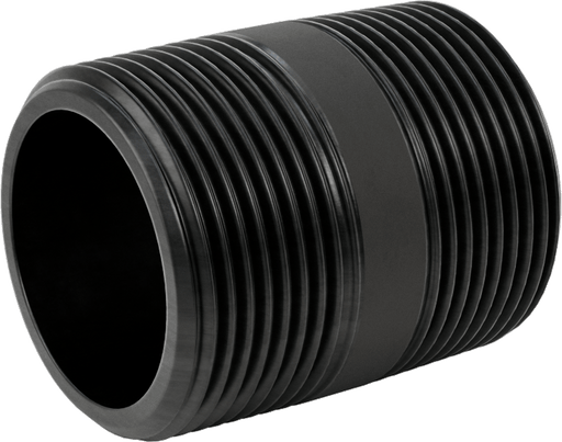 McMaster 7727K283 Thick-Wall Steel Seamless Pipe Nipple, Threaded on Both Ends, 1-1/4 Pipe Size, 2" Long