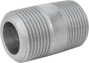 McMaster 7736K135 Extra-Thick-Wall Galvanized Steel Pipe Nipple, Threaded on Both Ends, 1 NPT, 2" Long