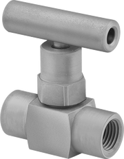 McMaster 7833K96 High-Pressure Precision Flow-Adjustment Valve, Metal-to-Metal Seat, 316 Stainless Steel Body, 1/4 NPT Female x Female