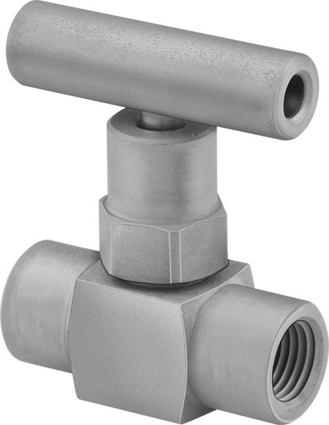 McMaster 7833K96 High-Pressure Precision Flow-Adjustment Valve, Metal-to-Metal Seat, 316 Stainless Steel Body, 1/4 NPT Female x Female