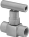 McMaster 7833K96 High-Pressure Precision Flow-Adjustment Valve, Metal-to-Metal Seat, 316 Stainless Steel Body, 1/4 NPT Female x Female