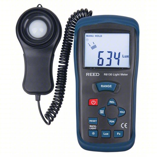 Reed R8130 Light Meter Carrying Case/Protective Holster/Sensor Cover, LCD with Backlight - KVM Tools Inc.KV783H16