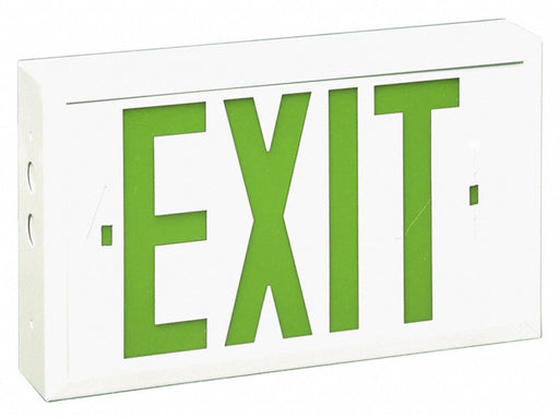 Big Beam XFL2GWW-U LED Exit Sign Green