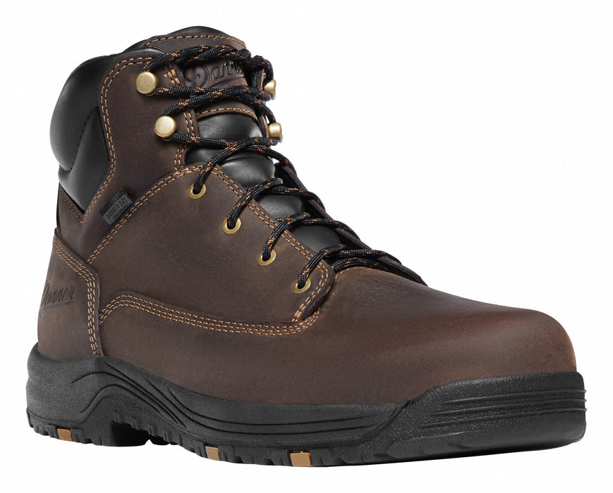 Danner 19453-8D 6-Inch Work Boot, Men's, Size 8, D, Brown, Aluminum Toe Cap, Removable Insole