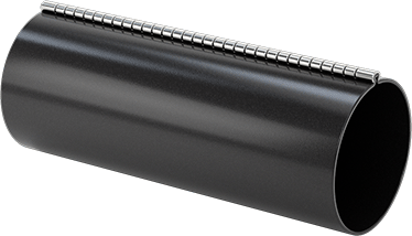 McMaster 7852K32 Wrap - Around Heat - Shrink Tubing with Locking Channel, 2.95" ID Before Shrinking, 8" Long - KVM Tools Inc.KV7852K32