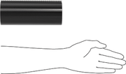 McMaster 7852K32 Wrap - Around Heat - Shrink Tubing with Locking Channel, 2.95" ID Before Shrinking, 8" Long - KVM Tools Inc.KV7852K32