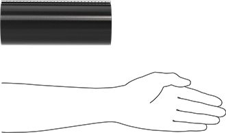 McMaster 7852K32 Wrap - Around Heat - Shrink Tubing with Locking Channel, 2.95" ID Before Shrinking, 8" Long - KVM Tools Inc.KV7852K32