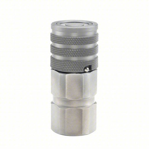 Parker FEM - 371 - 6FP Hydraulic Quick Coupler 3/8 in Coupling Size, Steel, 9 g/min Max. Flow Rate, Female - KVM Tools Inc.KV785RN7