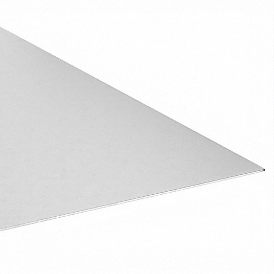 KVM Tools 8027_24_24 Aluminum Sheet: 1100, H14, 24 in L, 24 in W, 0.125 in T, Mill, 32 BHN Brinell Hardness, ASTM B209