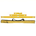 Stabila 29940 Magnetic Torpedo Pro - Set,1ft,2ft,4ft. Level & Plumb, Torpedo, 0, Top Read Window, 0 2 2 - KVM Tools Inc.KV787PG0