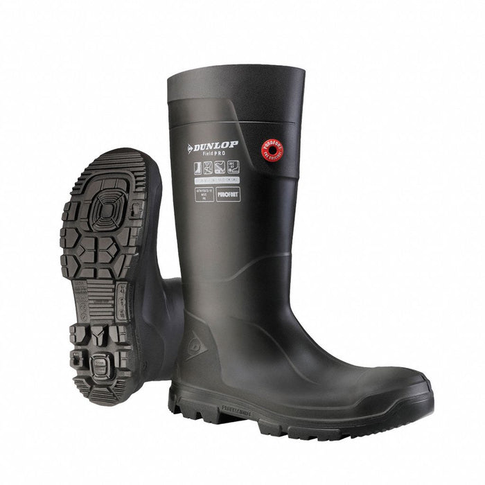 Dunlop FieldPro Purofort LJ2HD01 Steel-Toe Knee Boot