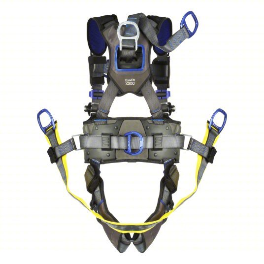 3M DBI - Sala 1113291 Fall Protection Harness Vest, Quick - Connect / Tongue Buckles, M, 420 lb Capacity - KVM Tools Inc.KV788CU9