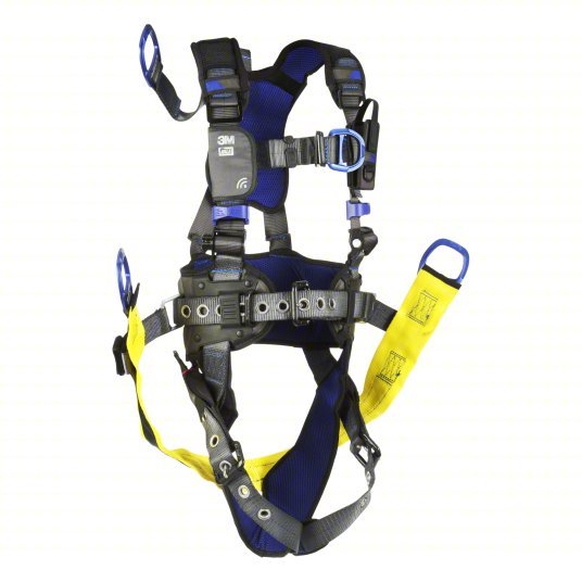 3M DBI - Sala 1113291 Fall Protection Harness Vest, Quick - Connect / Tongue Buckles, M, 420 lb Capacity - KVM Tools Inc.KV788CU9