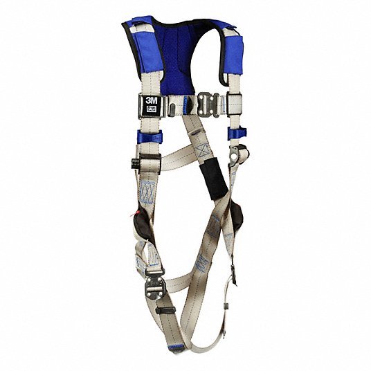 3M DBI - Sala 1401023 Fall Protection Harness Vest Harness, Quick - Connect / Quick - Connect, Revolver, XL, Gray - KVM Tools Inc.KV788G61