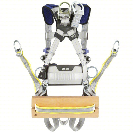 3M DBI - SALA 1401146 Fall Protection Harness Vest, Mating / Tongue Buckles, M, 420 lb Capacity - KVM Tools Inc.KV788GG4