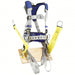 3M DBI - SALA 1401146 Fall Protection Harness Vest, Mating / Tongue Buckles, M, 420 lb Capacity - KVM Tools Inc.KV788GG4