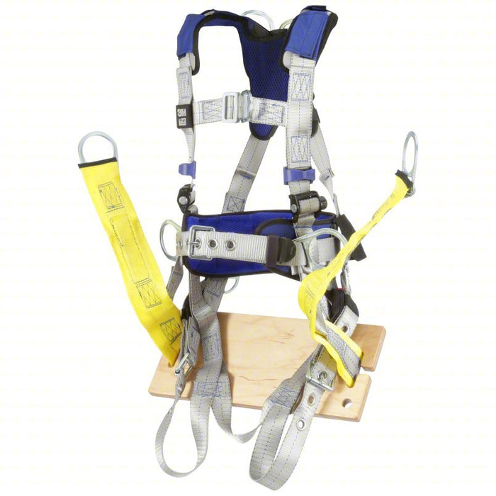 3M DBI - SALA 1401146 Fall Protection Harness Vest, Mating / Tongue Buckles, M, 420 lb Capacity - KVM Tools Inc.KV788GG4