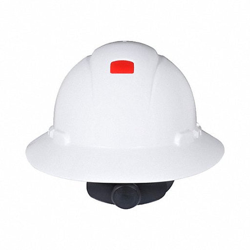 3M H - 801SFR - UV SecureFit(TM) Full Brim Hard Hat White, Ratchet (4 - Point), Ratchet, Polyethylene - KVM Tools Inc.KV788VM4