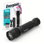 Energizer ENYMHT61 Flashlight Rechargeable, 1,200 lm Max Brightness, USB Cord Charger Included, Black - KVM Tools Inc.KV797EY3