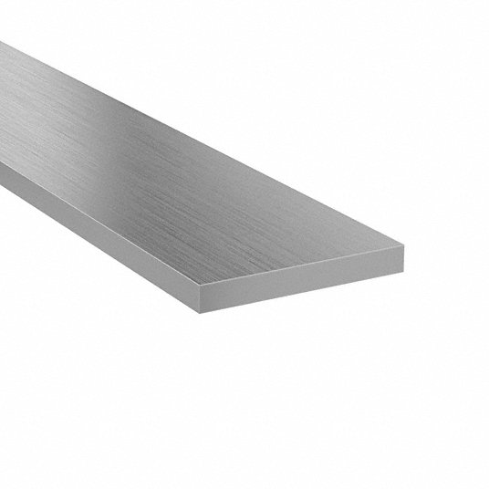 KVM Tools CF1018/125750-48 Carbon Steel Flat Bar 1018, 0.125 in Thick, 3/4 in x 4 ft Nominal Size (WxL), Cold Rolled