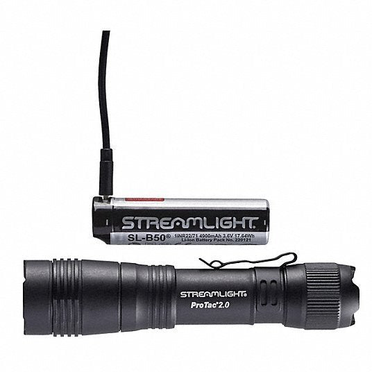 Streamlight 89000 Flashlights Rechargeable, 2,000 lm Max Brightness, USB - C Cord Charger Included, Black - KVM Tools Inc.KV800X18