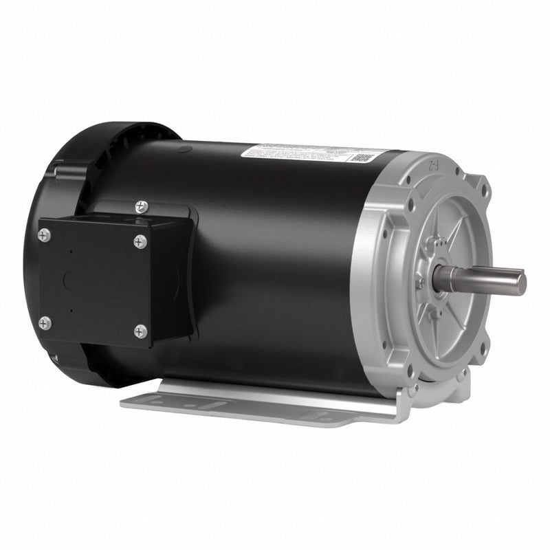 Leeson 056T34D15648 1 1/2 HP 56HC Frame Three-Phase General Purpose Motor, 208-230/460V, 3,450 RPM