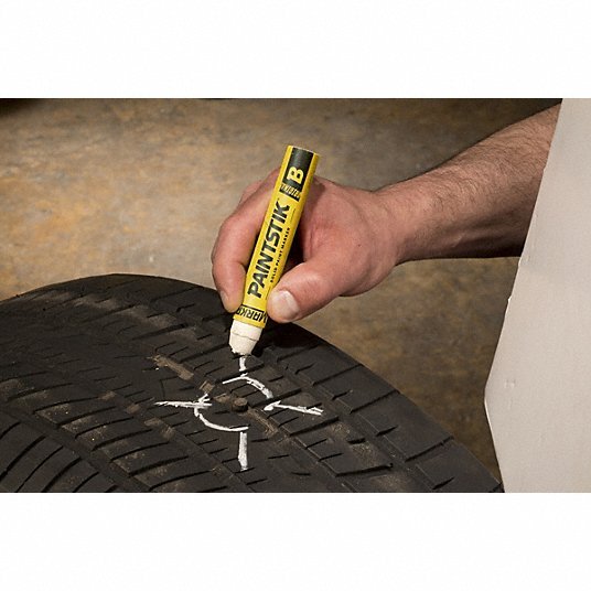 Markal 80227 Paint Crayon Oily Surfaces/Rough Surfaces, 17 mm Tip Wd, Pink, Wood Holder, 12 PK - KVM Tools Inc.KV23YT92