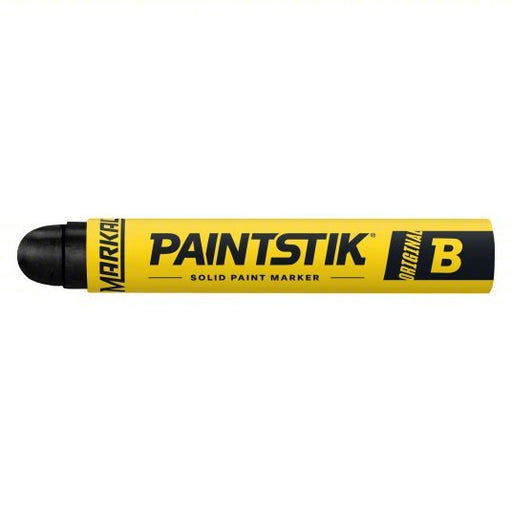 Markal 80223 Paint Crayon Oily Surfaces/Rough Surfaces, 17 mm Tip Wd, Black, Wood Holder, 12 PK - KVM Tools Inc.KV9TA08