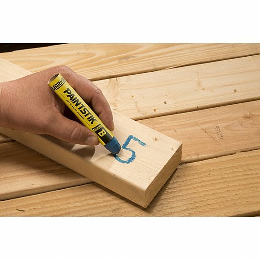 Markal 80227 Paint Crayon Oily Surfaces/Rough Surfaces, 17 mm Tip Wd, Pink, Wood Holder, 12 PK - KVM Tools Inc.KV23YT92