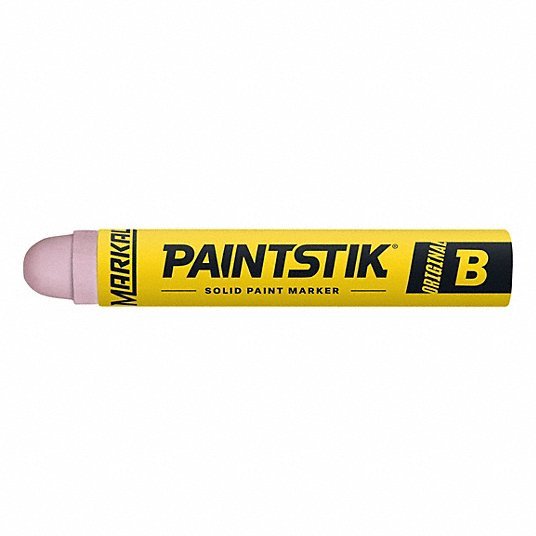 Markal 80227 Paint Crayon Oily Surfaces/Rough Surfaces, 17 mm Tip Wd, Pink, Wood Holder, 12 PK - KVM Tools Inc.KV23YT92