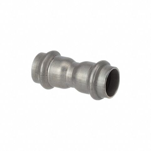 Viega Propress 80265 Press Coupling 1/2 in 316 Stainless Steel 10 PK