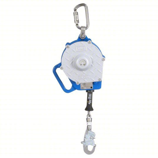 3M 3400133 DBI - SALA Self Retracting Lifeline SS Swivel Snap Hook Anchor, 30 ft Line, Sealed - KVM Tools Inc.KV804L16
