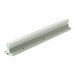 PBC Linear SRAM25SS-0400-SL Linear Metric Shaft Assembly, 25 mm Shaft Dia, 400 mm Lg, Stainless Steel
