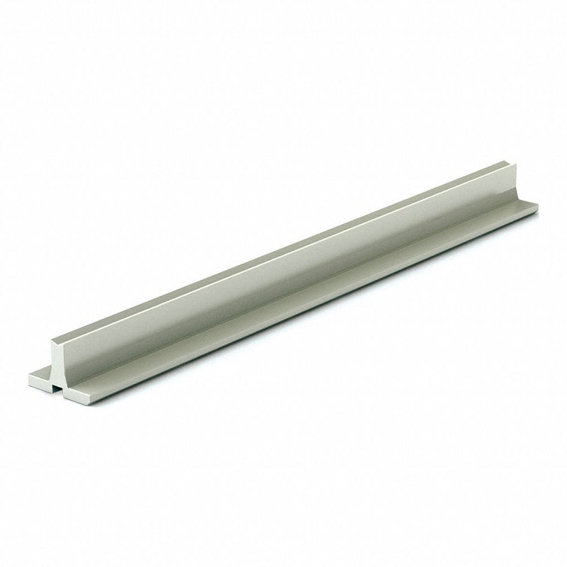 PBC Linear SRM12-1000-SL Linear Shaft Support Rail, Aluminum, 12 mm Shaft Dia, 1,000 mm Lg