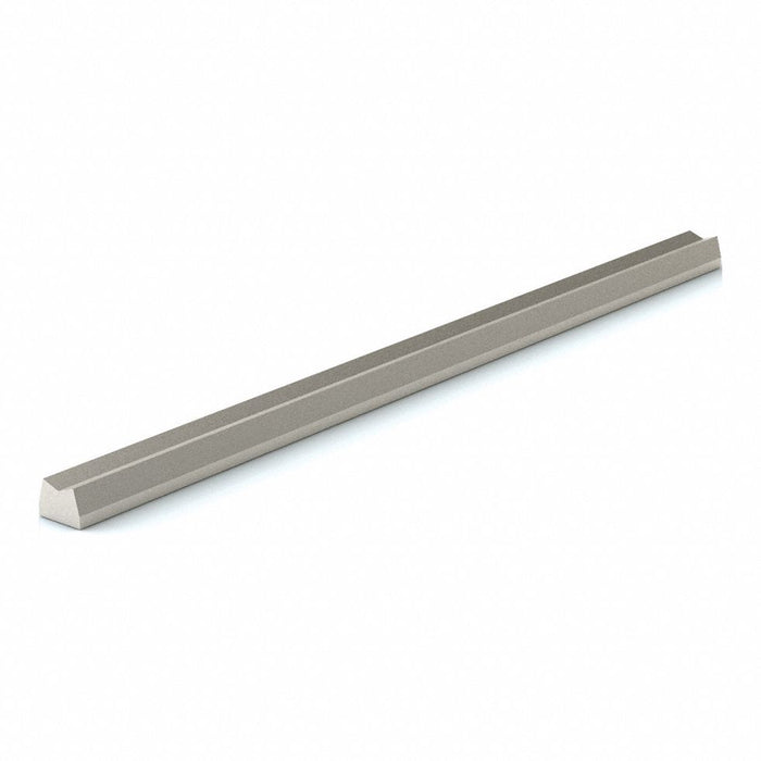 PBC Linear LSRM40-0400-SL Low-Profile Linear Shaft Support Rail, Steel, 40 mm Shaft Dia, 400 mm Lg