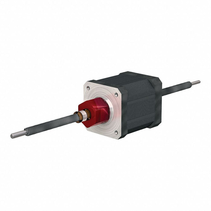 PBC Linear LSR0605T-0200-NCF141-NNN-NNN Motorized Non-Captive Lead Screw, NEMA 14 Stepper Motor, 6 mm Screw Dia, 5 mm Lead, 200 mm Lg