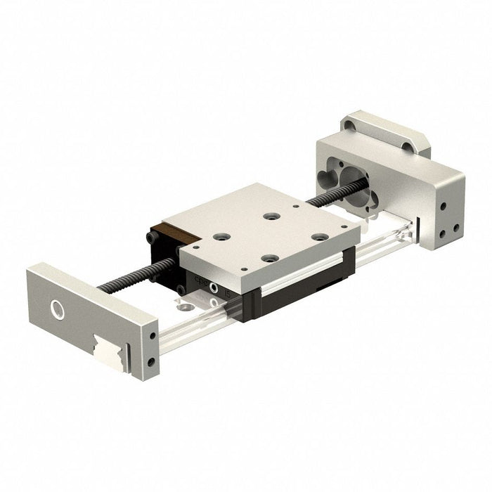 PBC Linear CSLSM06AGXR10Z-2SN-0200-0 Compact Linear Actuator, 6 mm Lead Screw, 6 mm Lead, 200 mm Rail, Ball Bearing, Stepper Motor