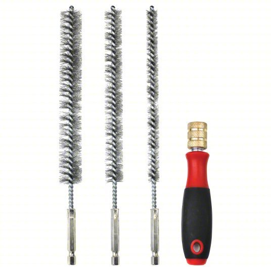 IPA 8083 Bore Brush Set Stainless Steel Bristle 4 pcs - KVM Tools Inc.KV49ZT67