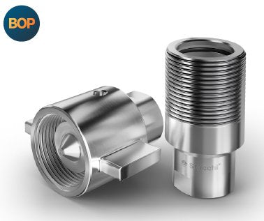 Stucchi VOF Series 811201006 Interchange Nipple, 1-1/2 In Male x 1-1/2 NPT, Steel - KVM Tools Inc.KV811201006
