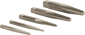 McMaster 8289A47 Extractor for Soft Material and Thin - Wall Parts Set of 5 - KVM Tools Inc.KV8289A47