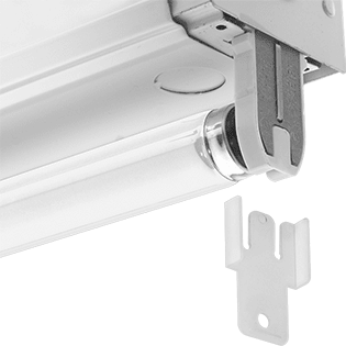 McMaster 8364K12 Light Socket Locking Clip for Bi - Pin Tubular T8 and T12 Bulb - KVM Tools Inc.KV8364K12