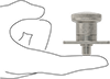 McMaster 8478A79 Plate-Mount Retractable Spring Plunger, Twist-to-Lock,.39" Diameter Stainless Steel Nose, Stainless Steel Handle, 1.87" Long